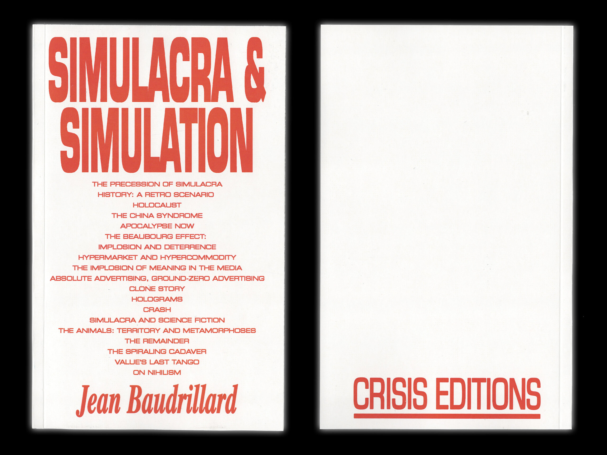 Simulacra & Simulation