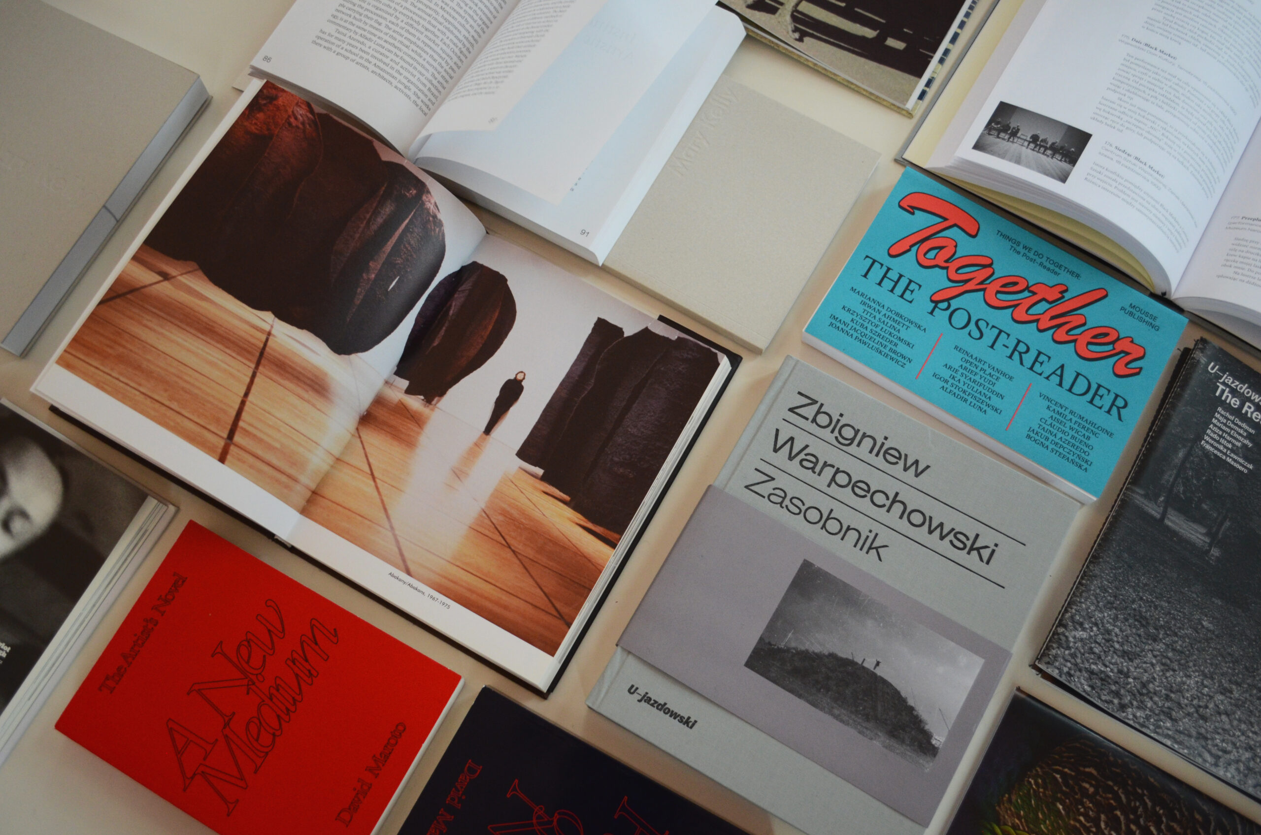 Books about artists and art published by the Ujazdowski Castle Centre for Contemporary Art
