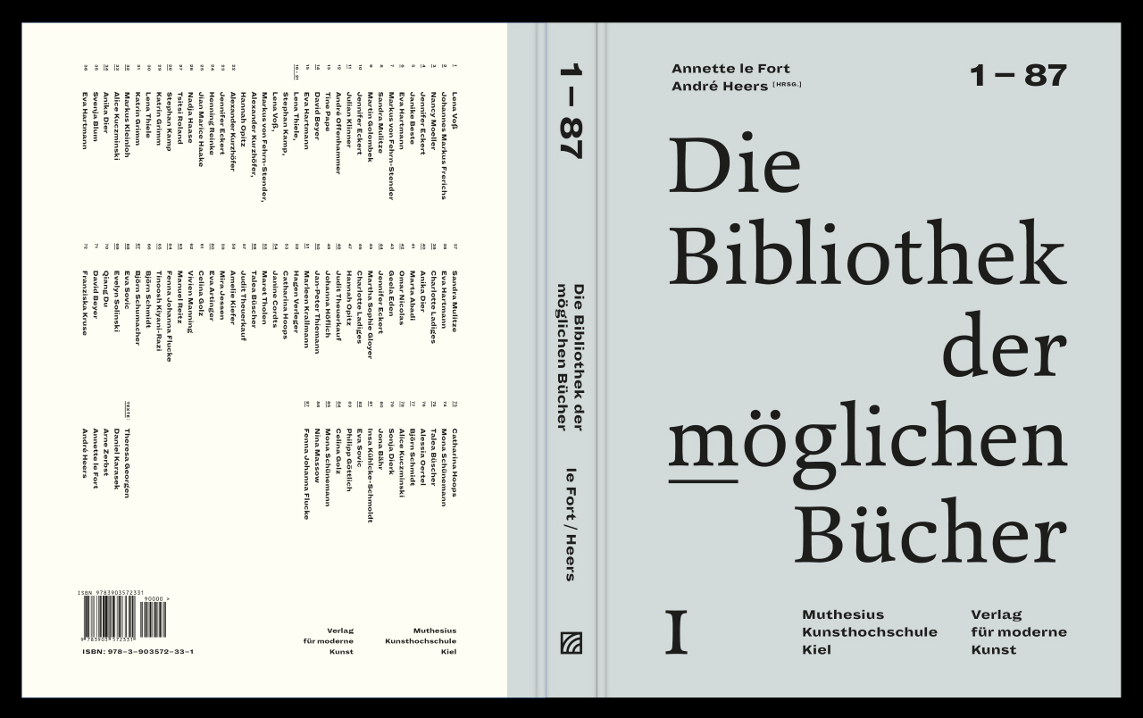 Die Bibliothek der möglichen Bücher I