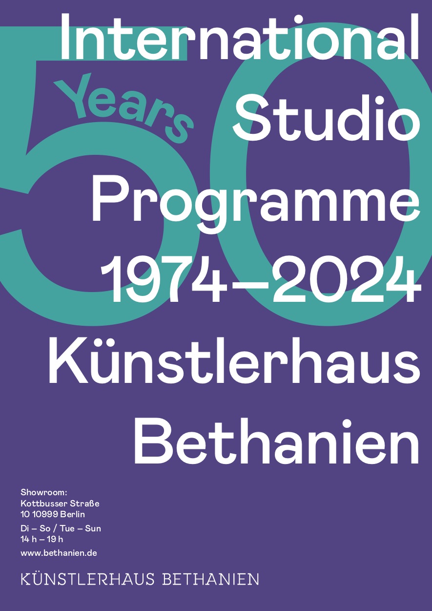 50 Years Künstlerhaus Bethanien Poster 