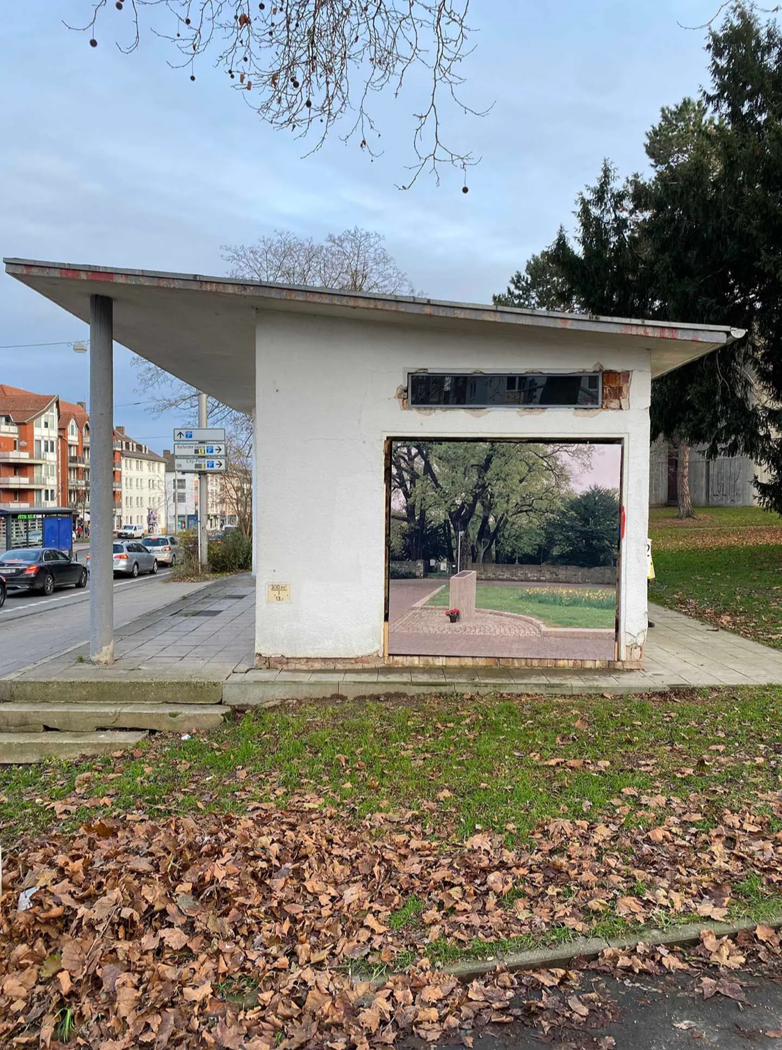 Eine Alman Stadt Installation at Trafohaus, Kassel