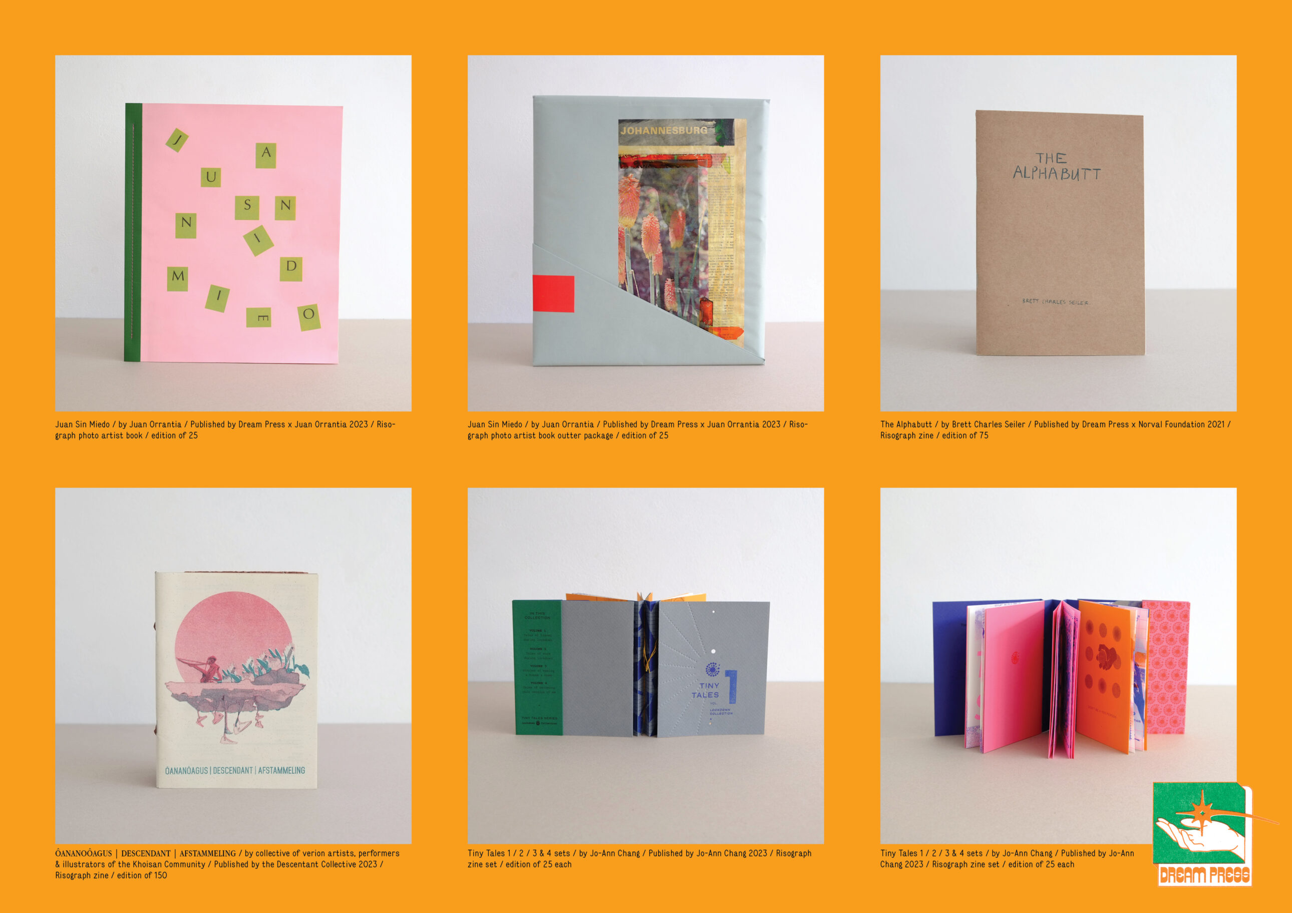 Selection of Zines & Artist Books