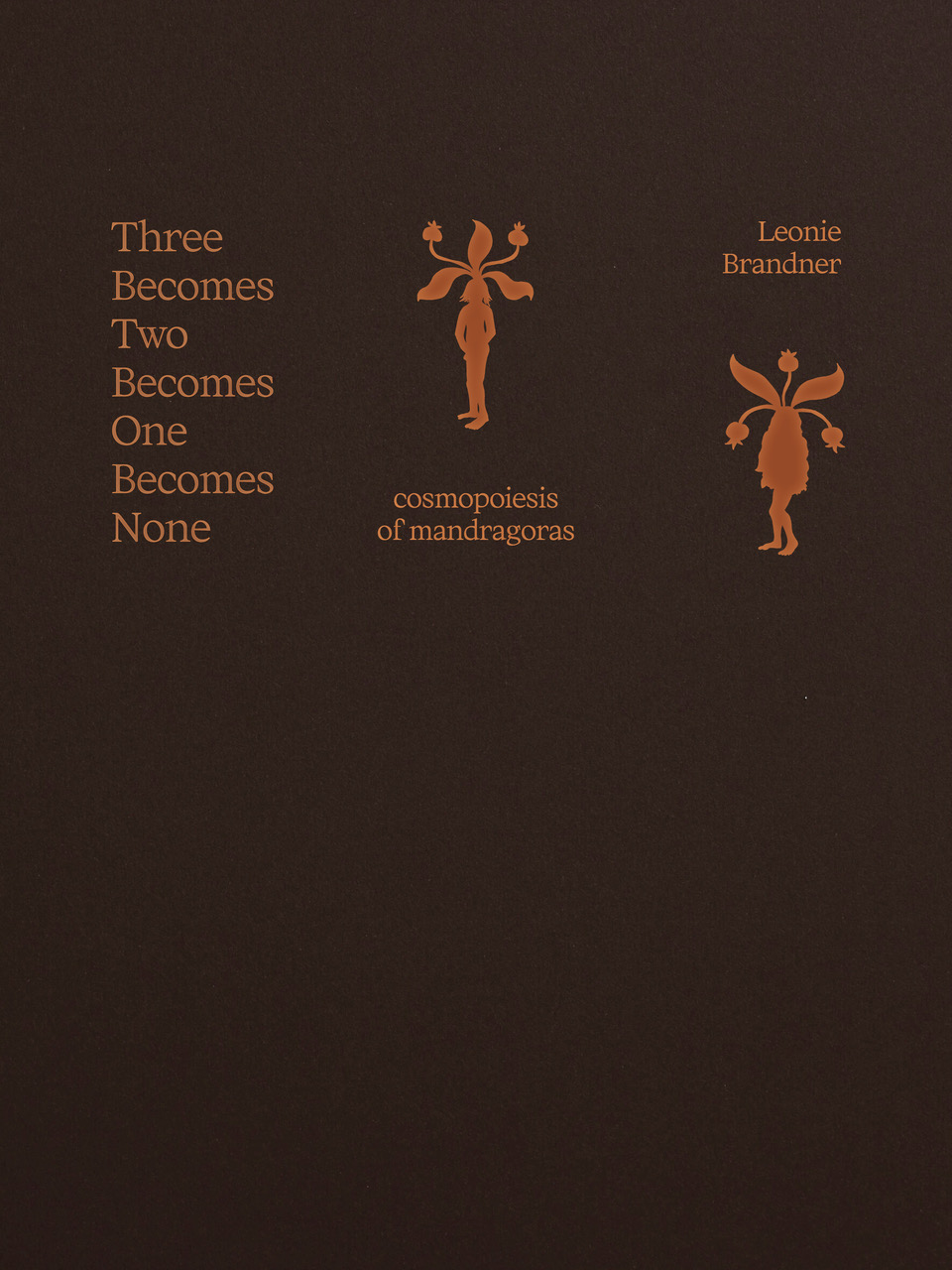 Three becomes two becomes one becomes none