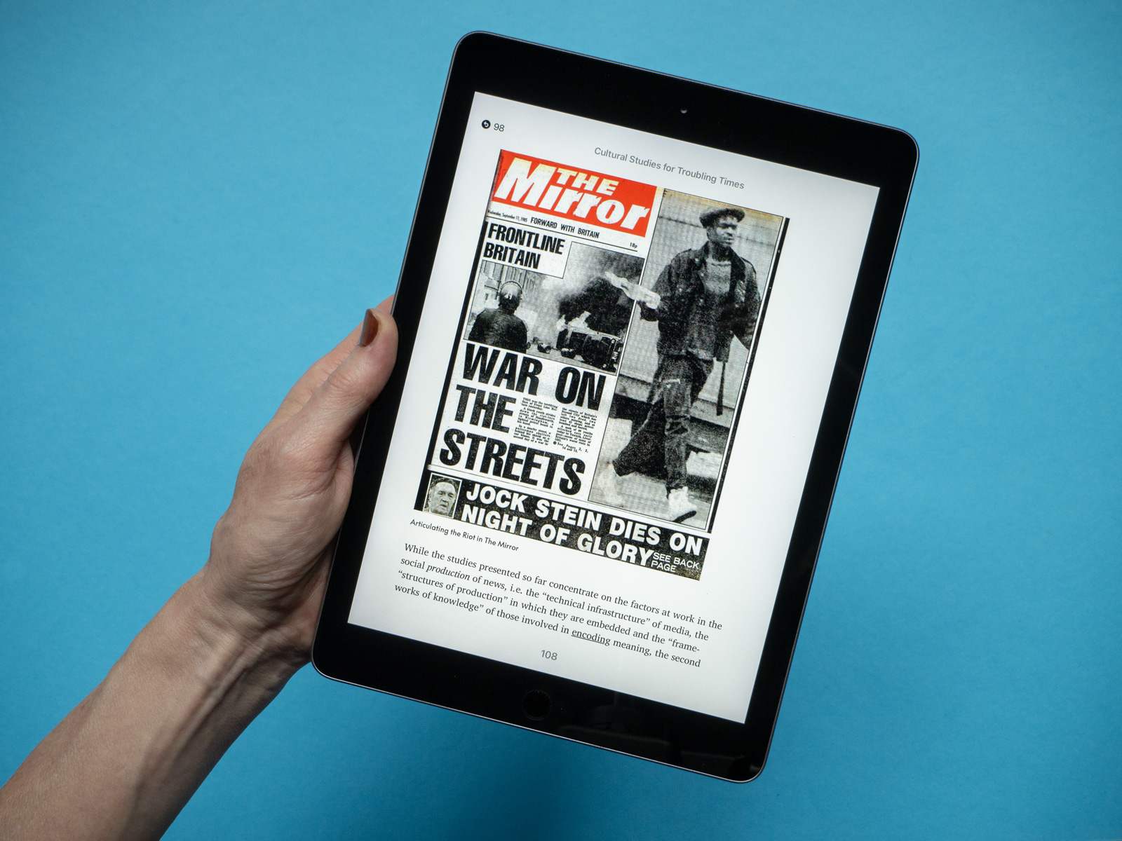 Cultural Studies for Troubling Times. A Multimodal Introduction to British and American Cultures