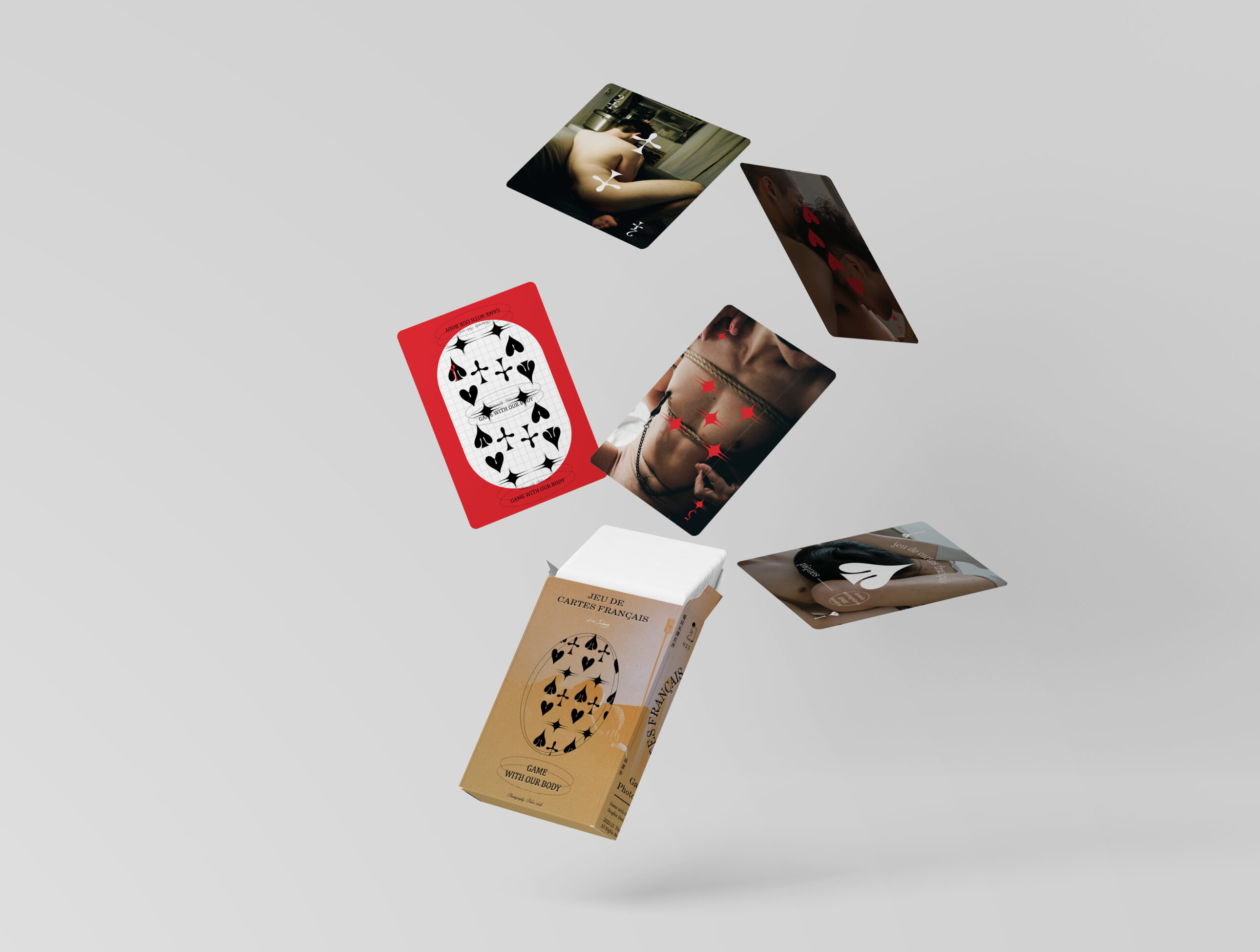 Game with Our Body Photography Poker 