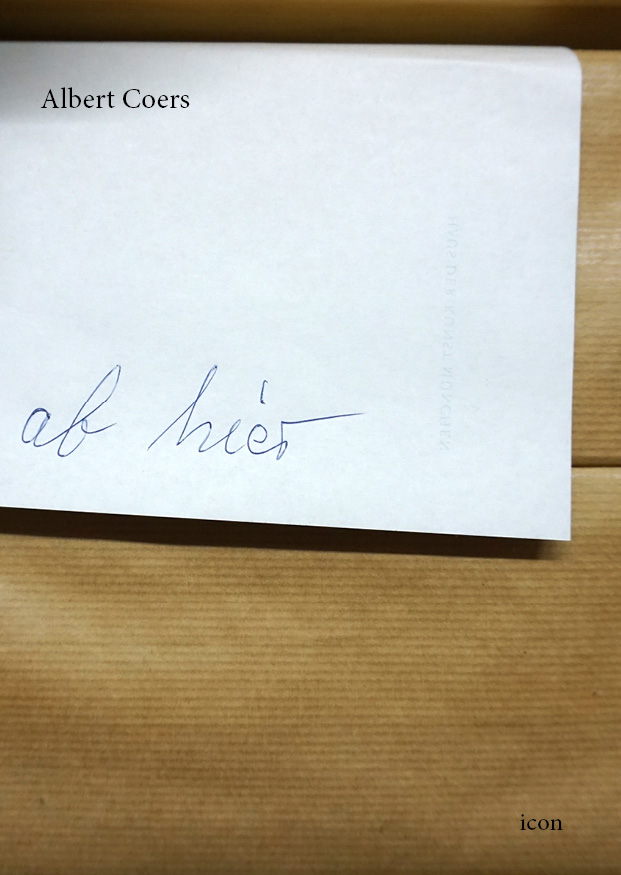 Albert Coers: Ab hier