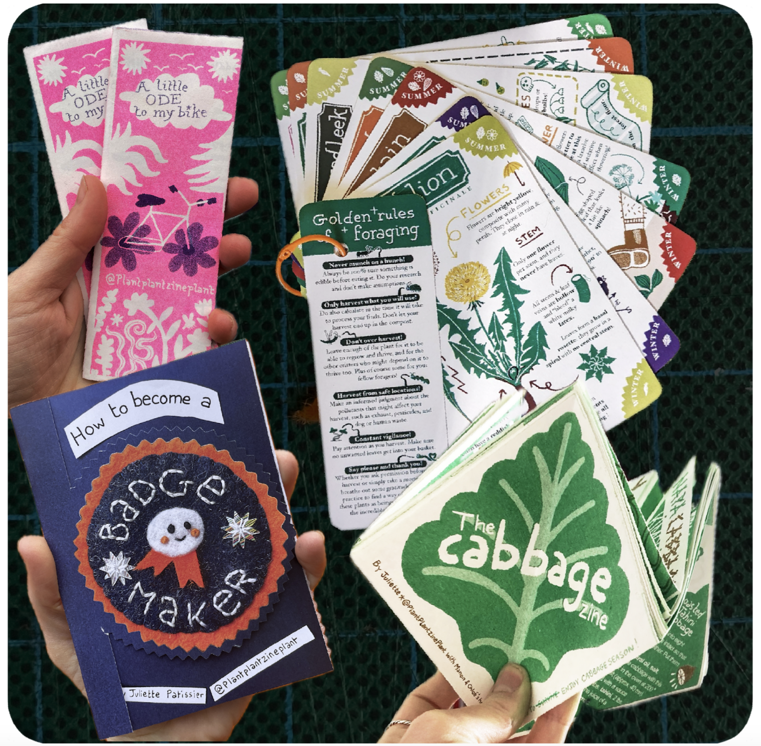 Fanzines of Juliette Patissier