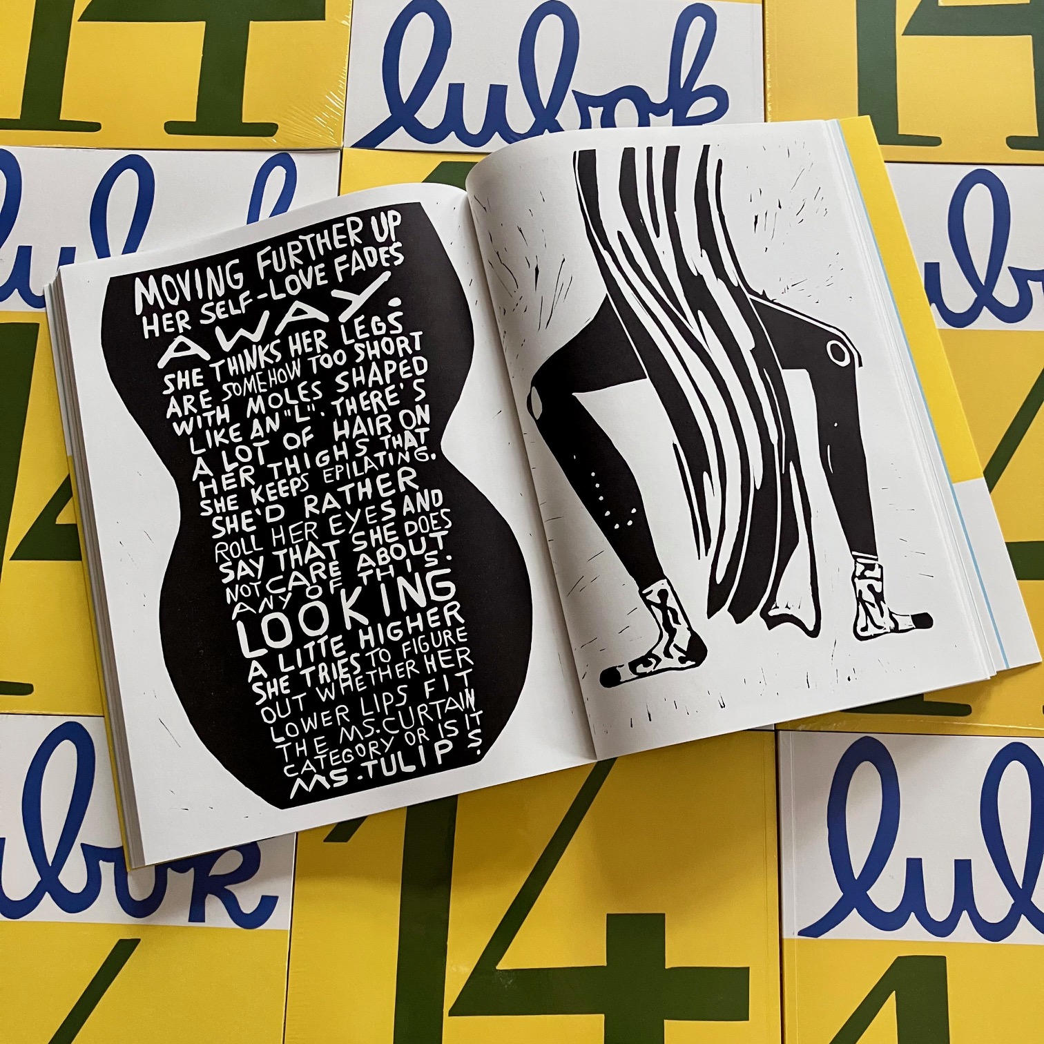 Linocut from Lubok 14