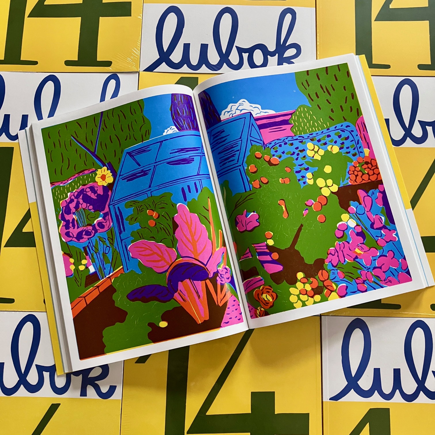 Linocut for Lubok 14