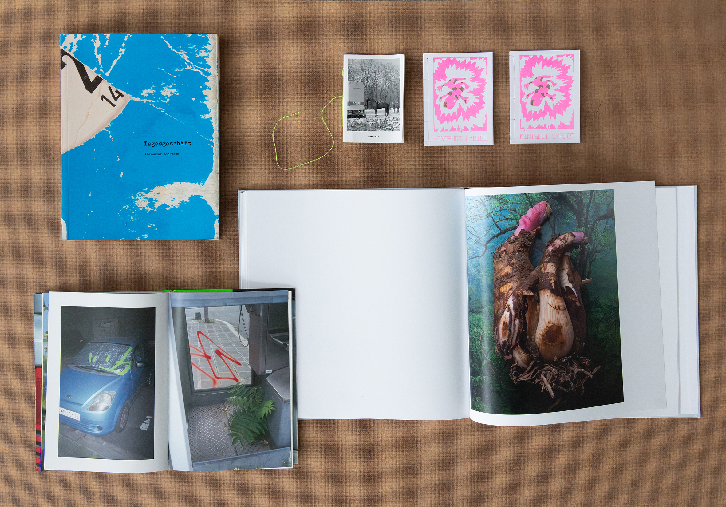 various artist's books