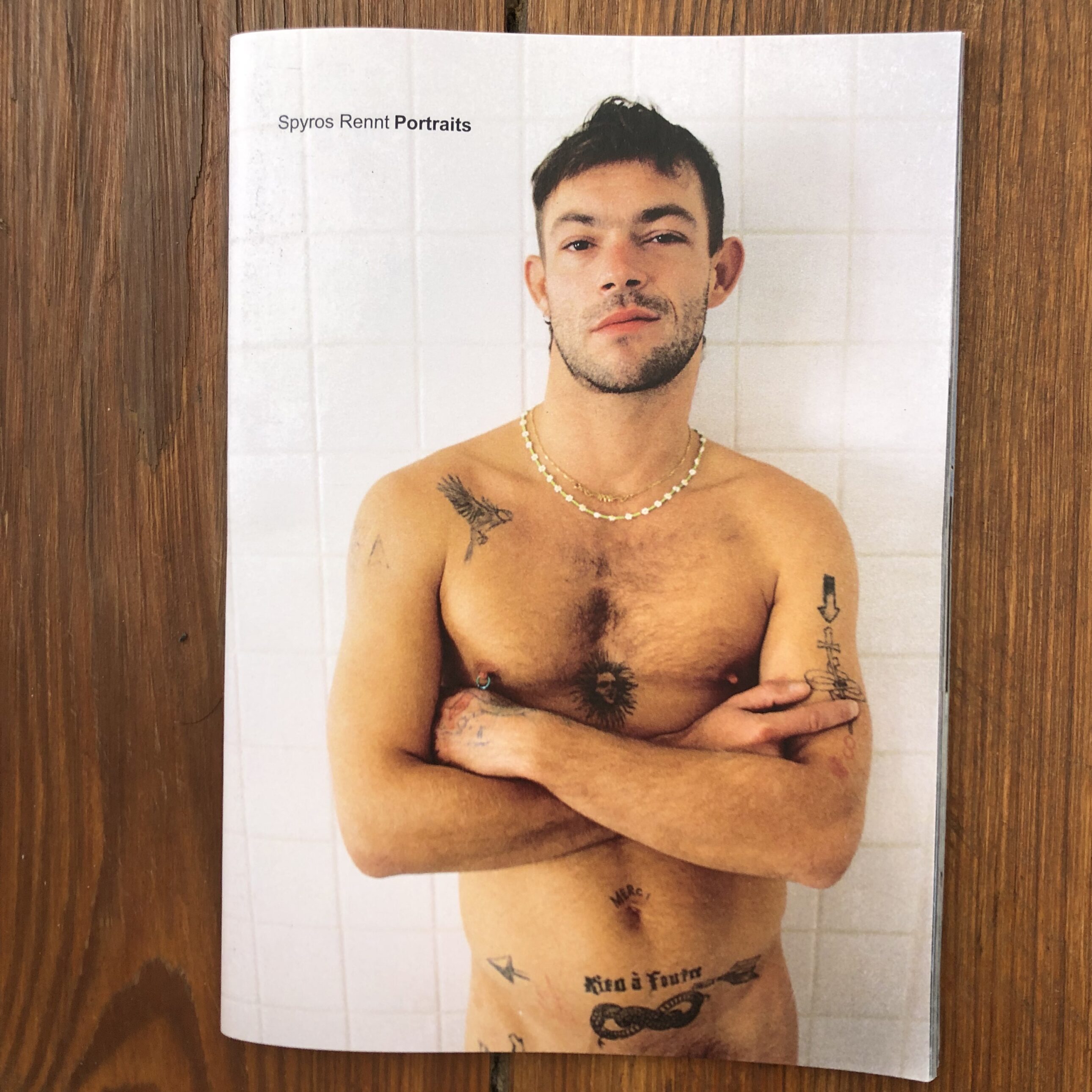 Portraits zine cover