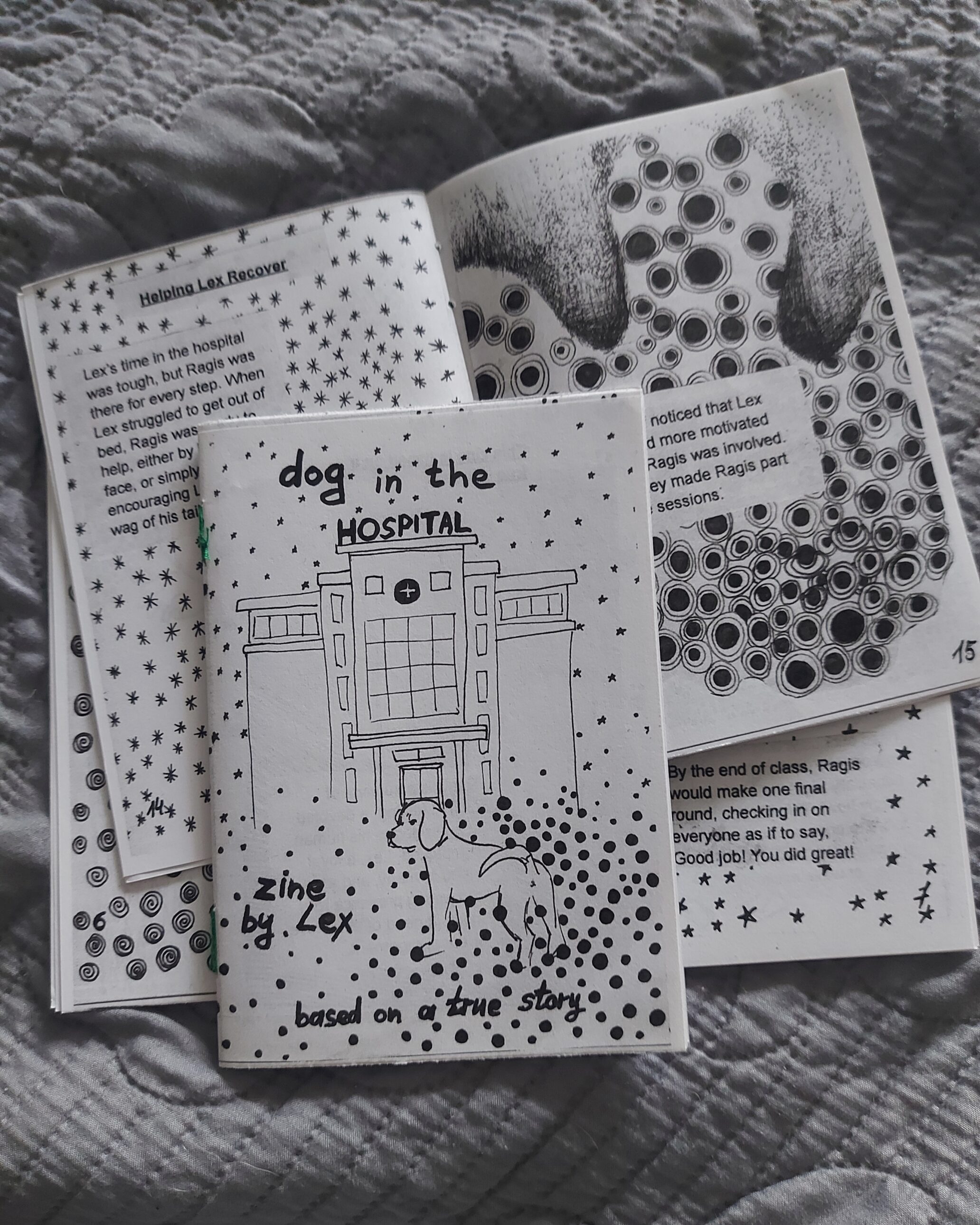 Dog in the hospital