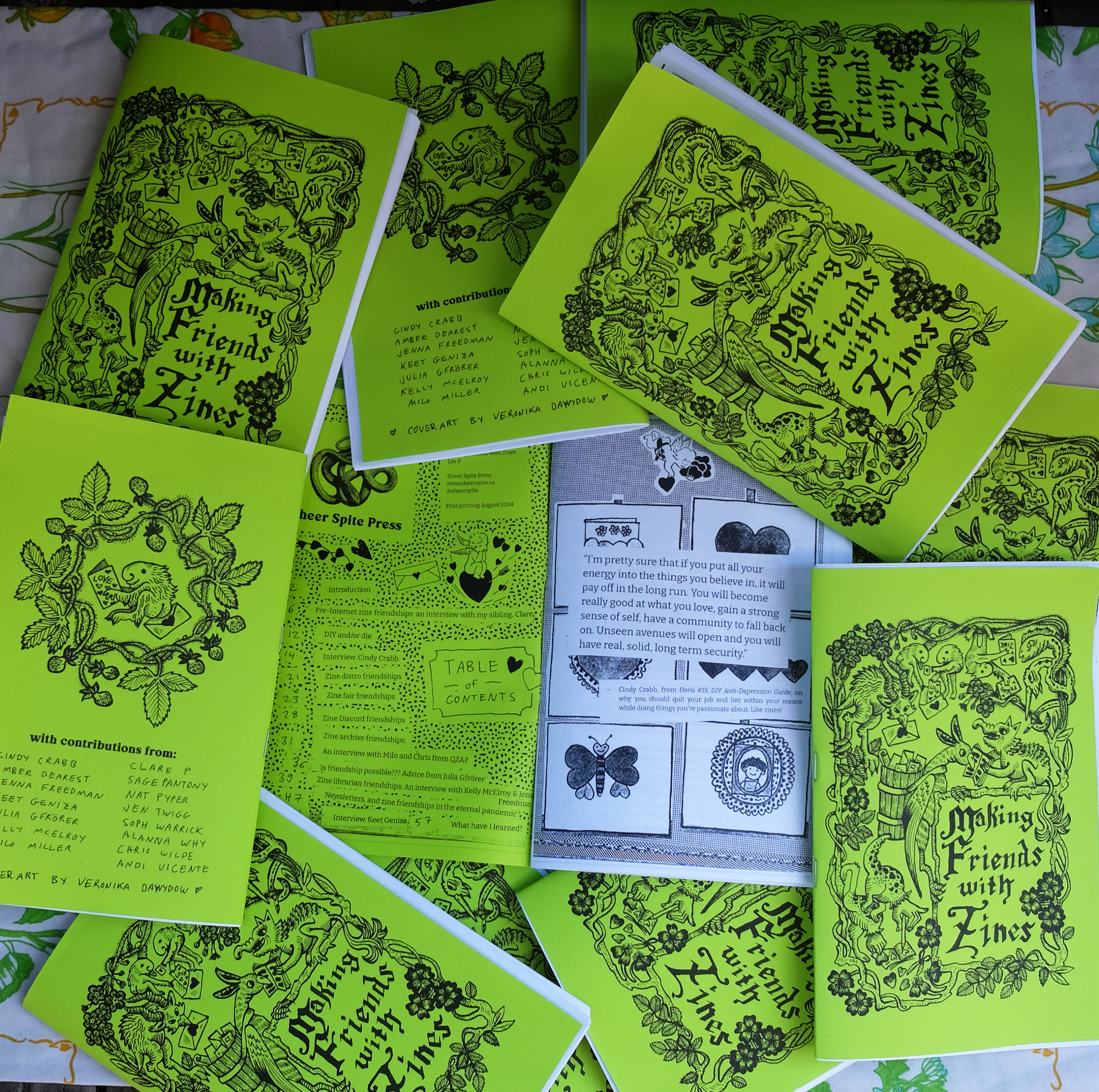 Making Friends With Zines