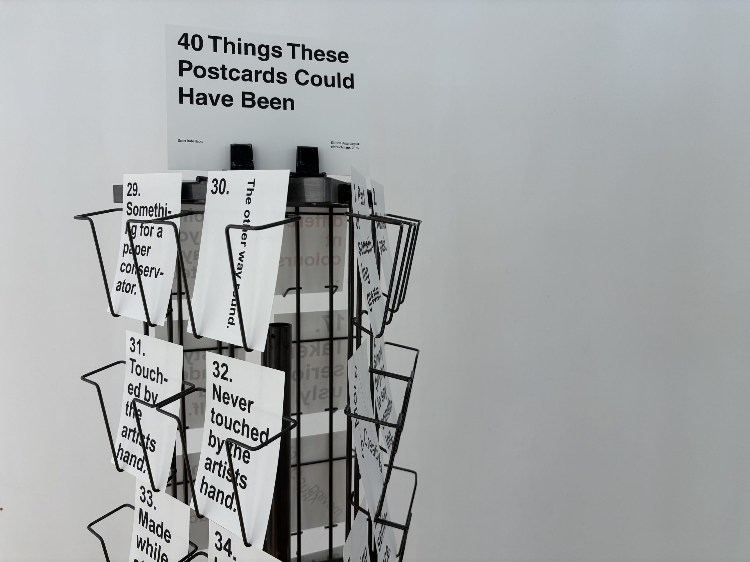 40 Things These Postcards Could Have Been.