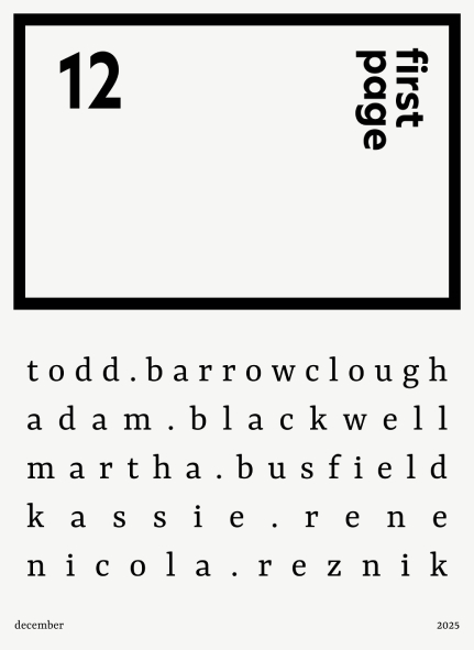 first page #12