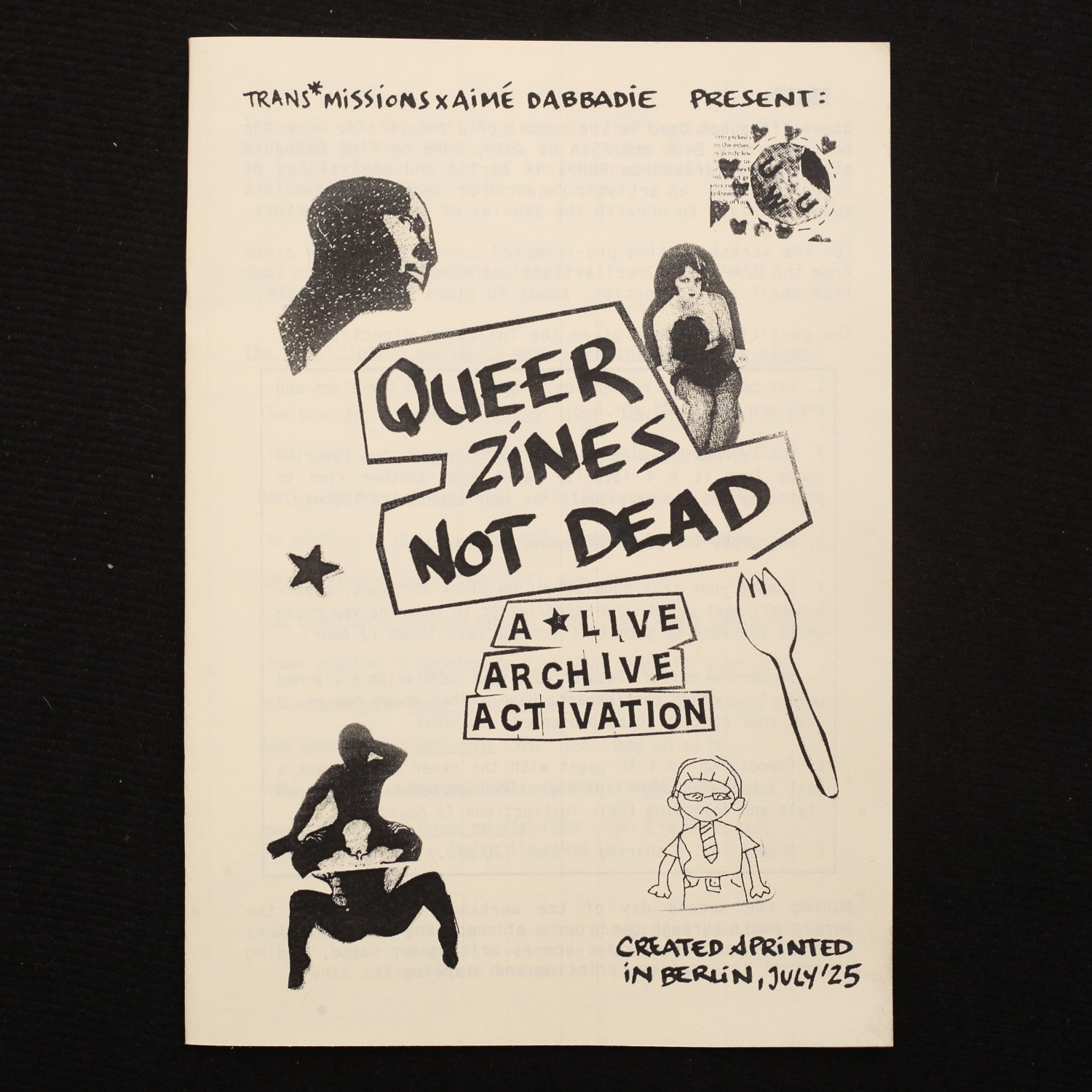 QUEER ZINES NOT DEAD