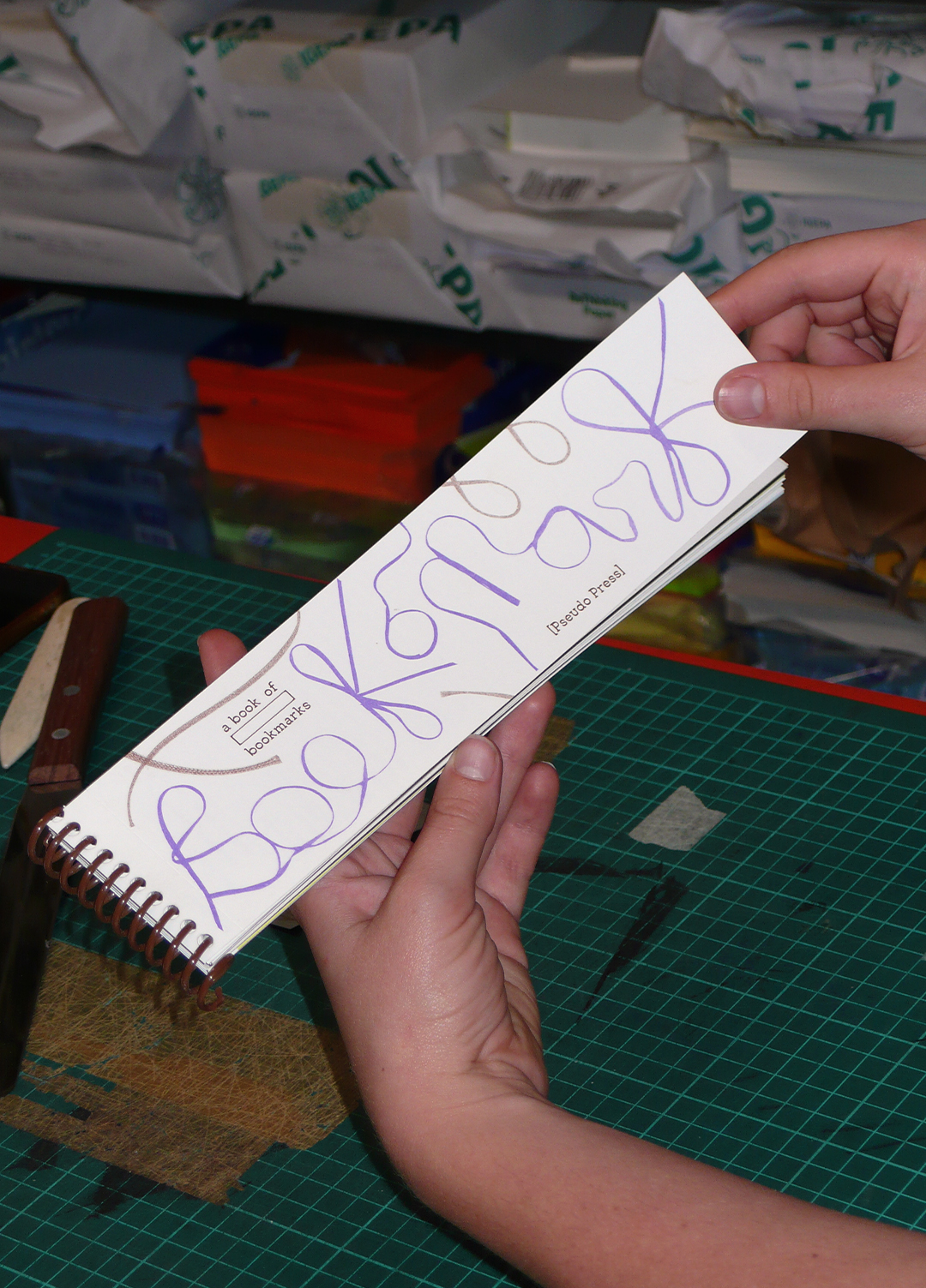 Book'o'Mark: a book of bookmarks