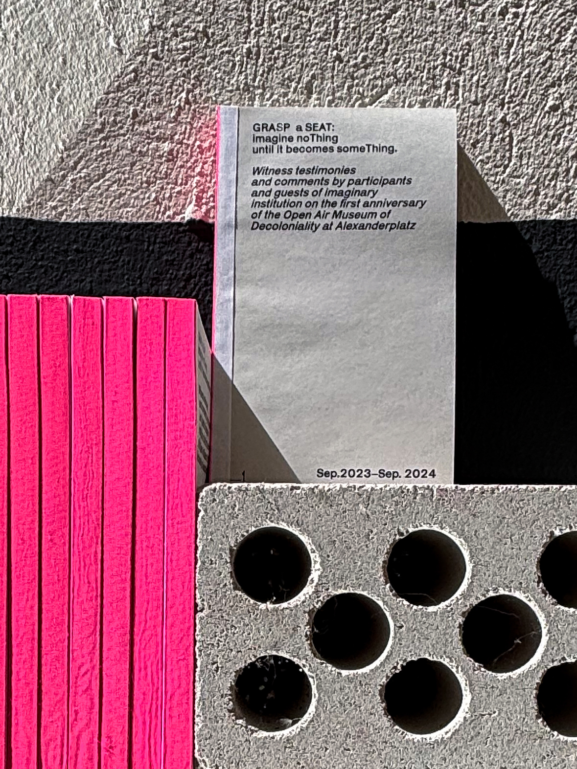 GRASP a SEAT: imagine noThing until it becomes someThing