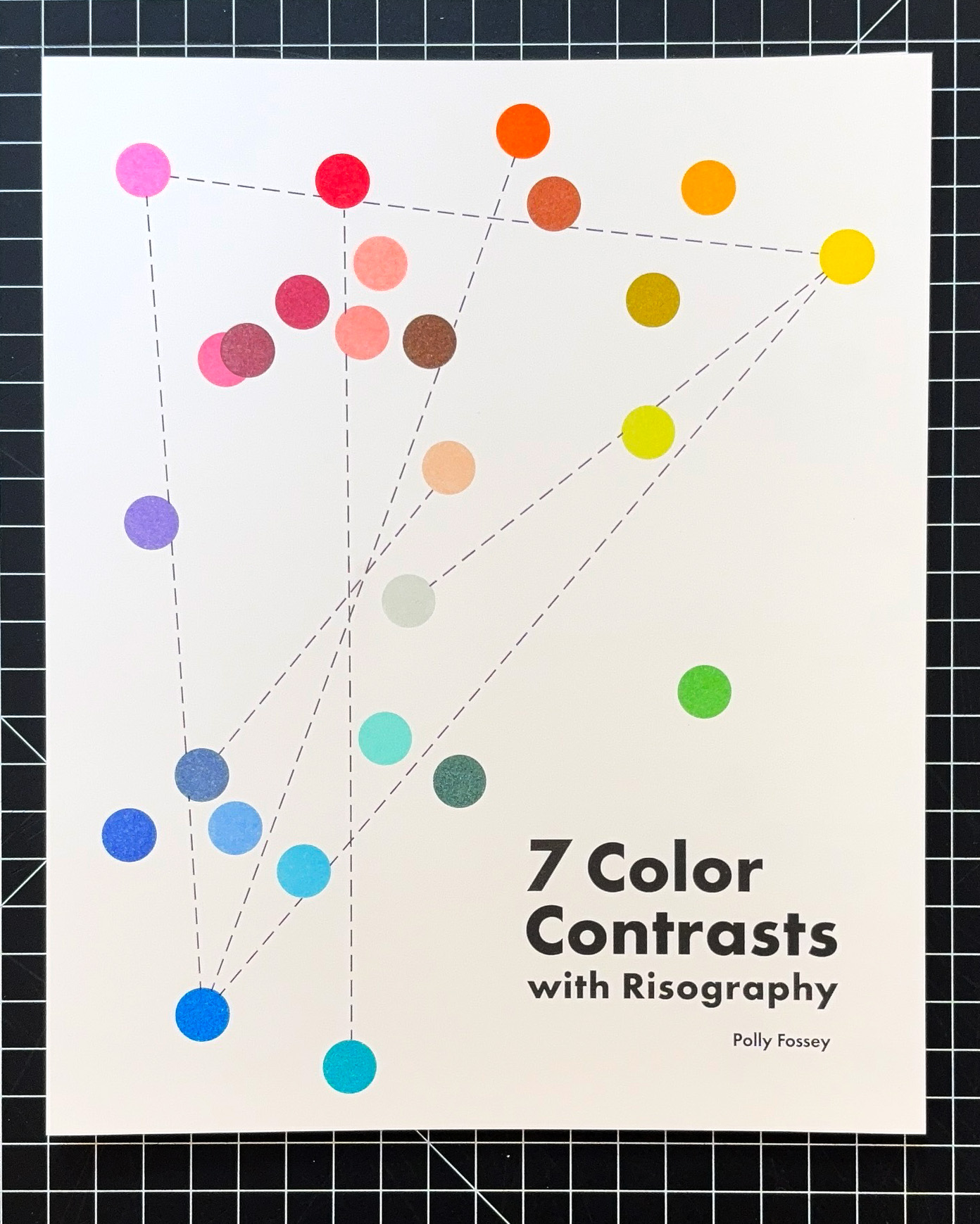 7 Color Contrasts with Risography (2nd edition) 