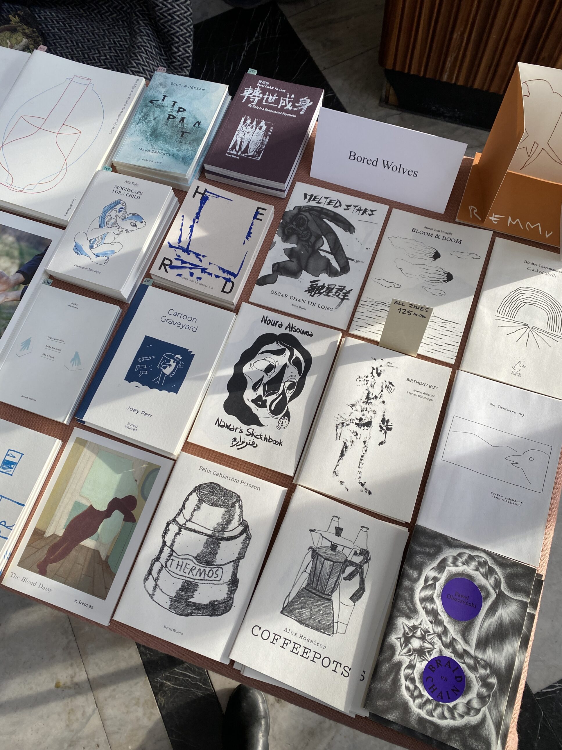 Bored Wolves table 3