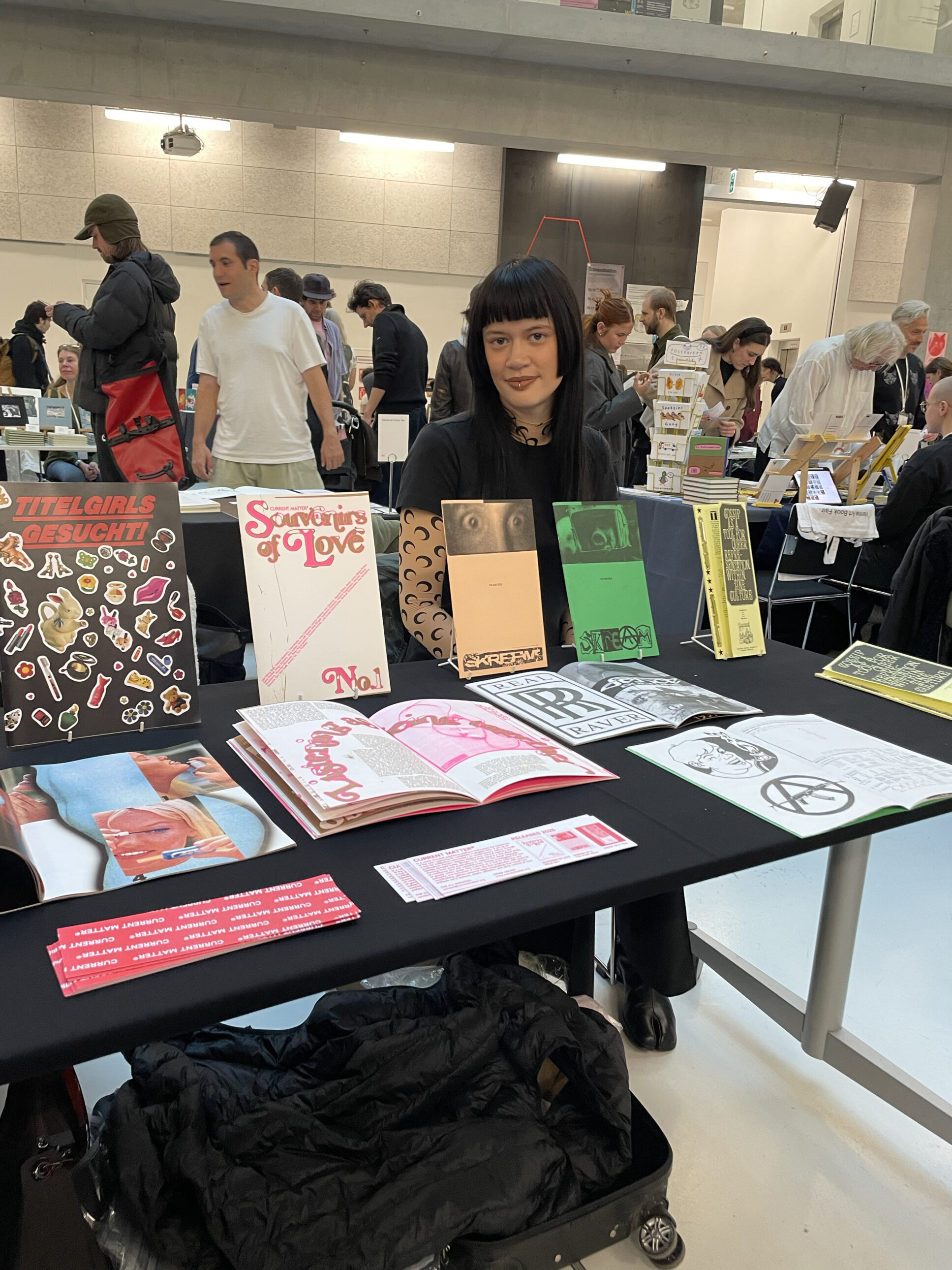 Table at Vienna Art Book Fair