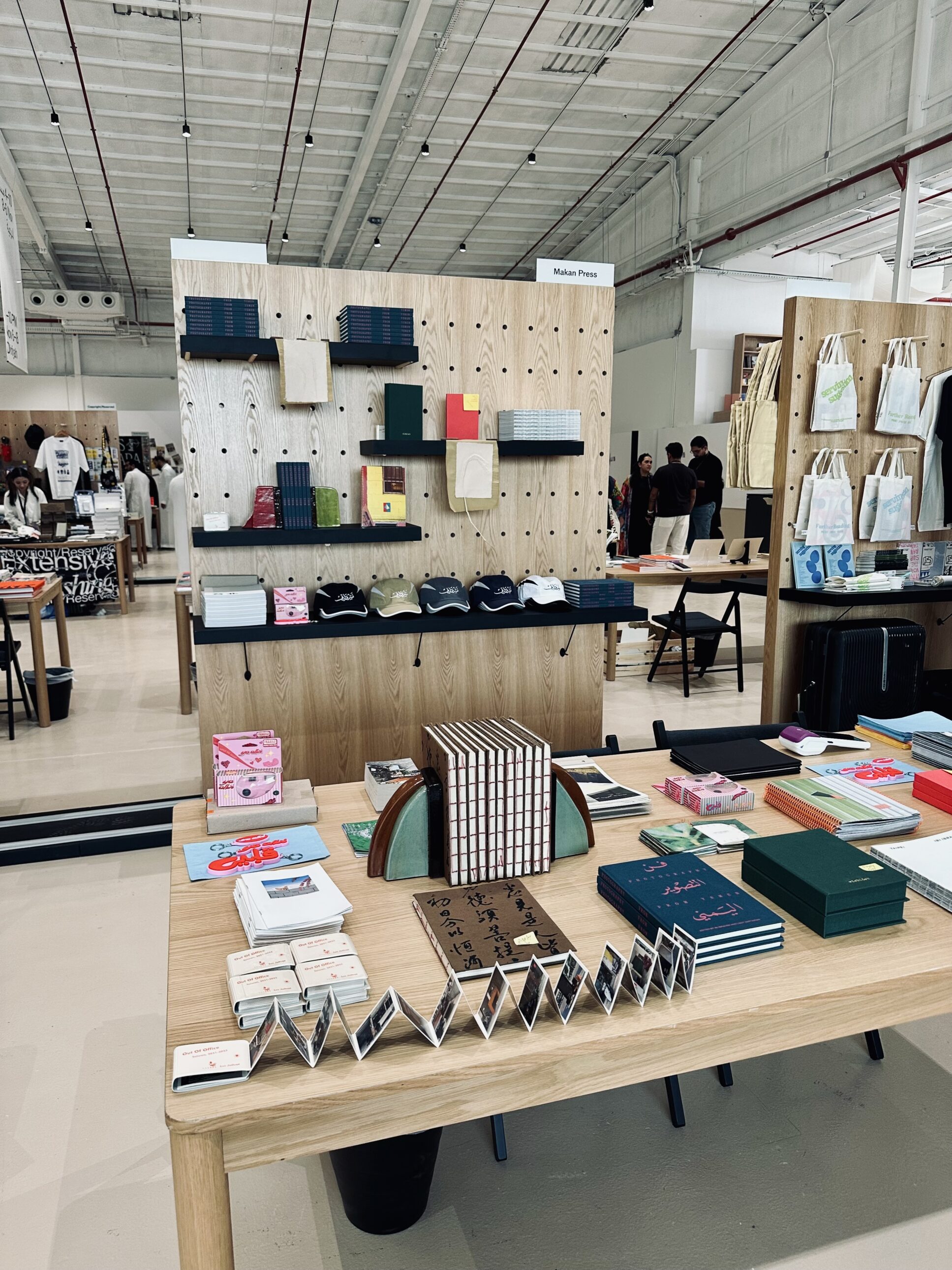 Makan's presentation at Paperback Art Book Fair in Saudi Arabia 