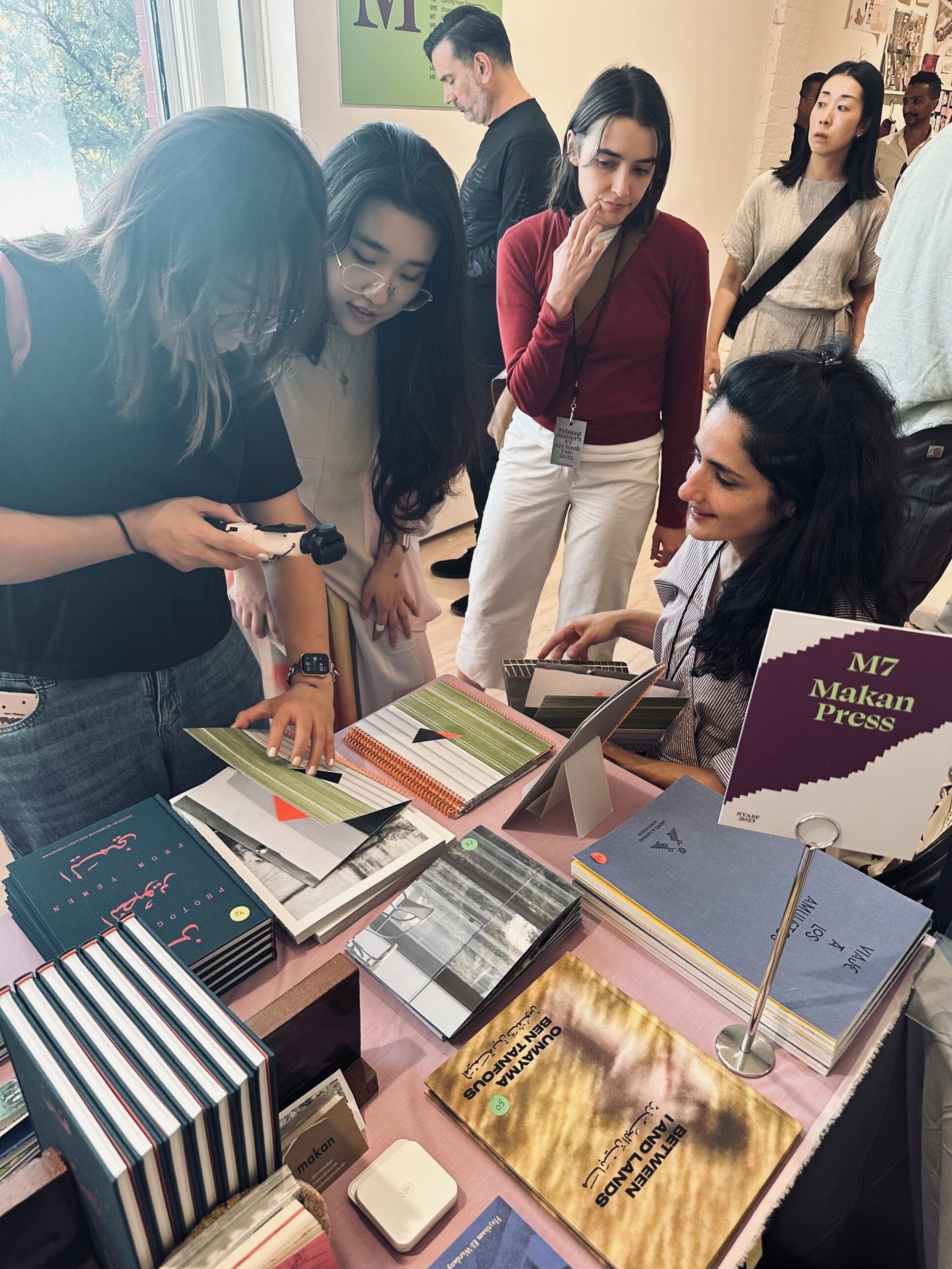 Artist Rhea Karam's book signing