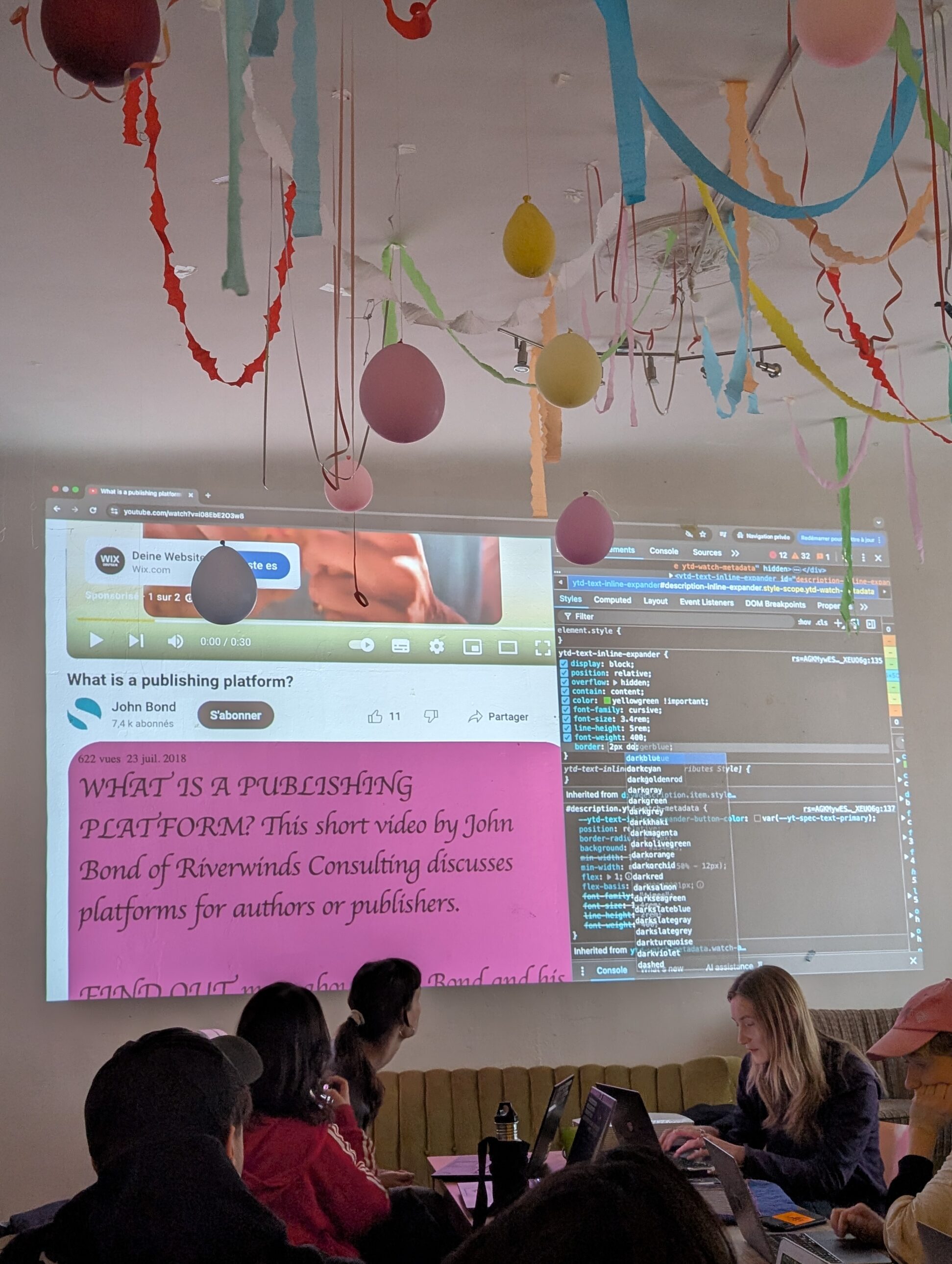 PPDPT publish style ↻ style publishing Workshop