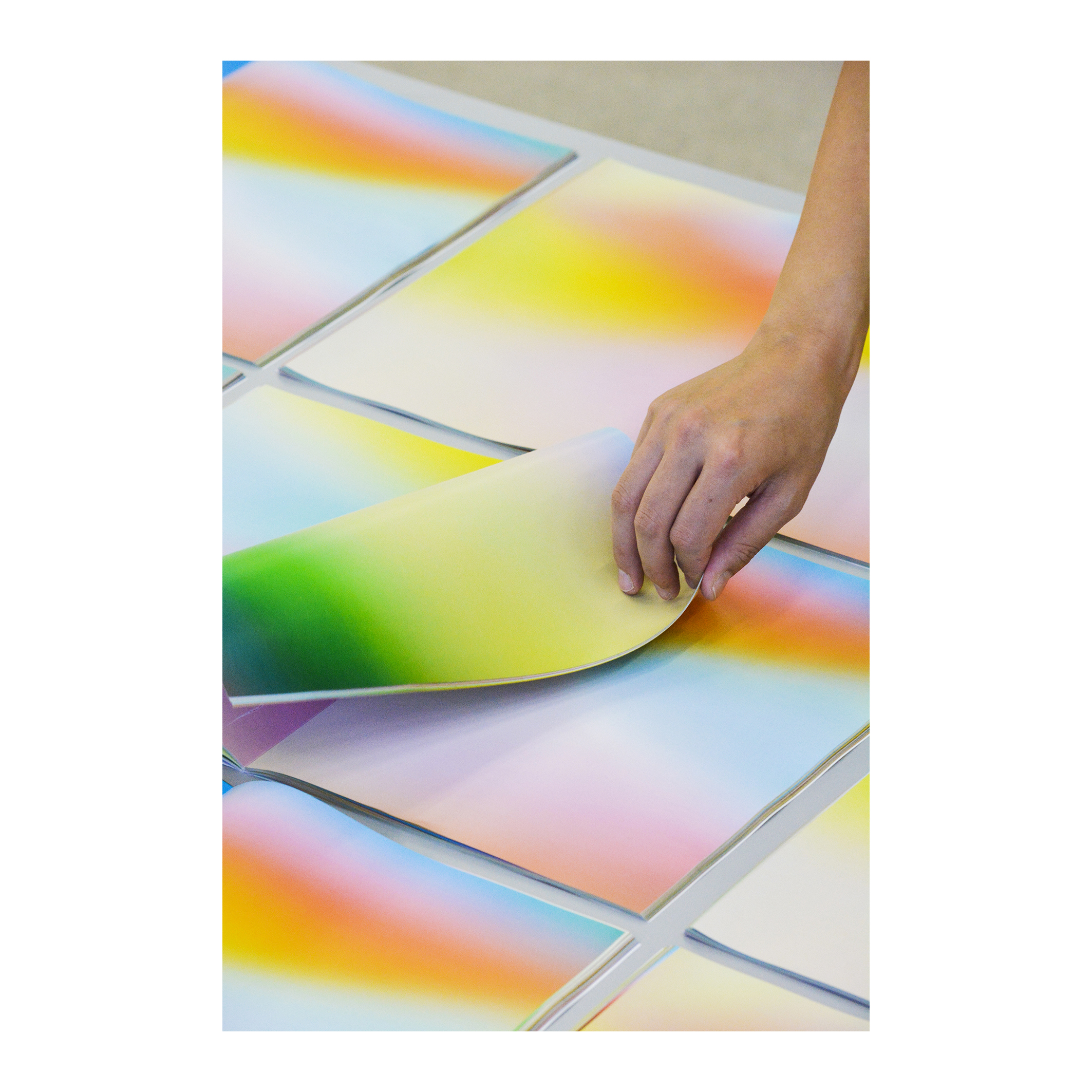 Piece of Colonne. Fragments of Waves