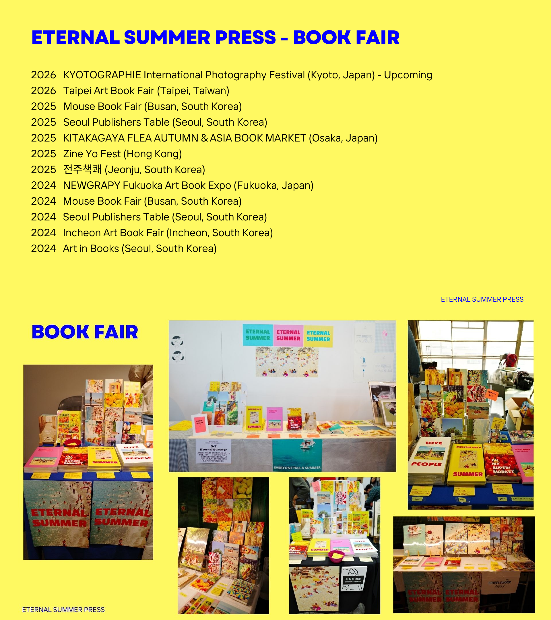 International Art Book Fair Installation Views