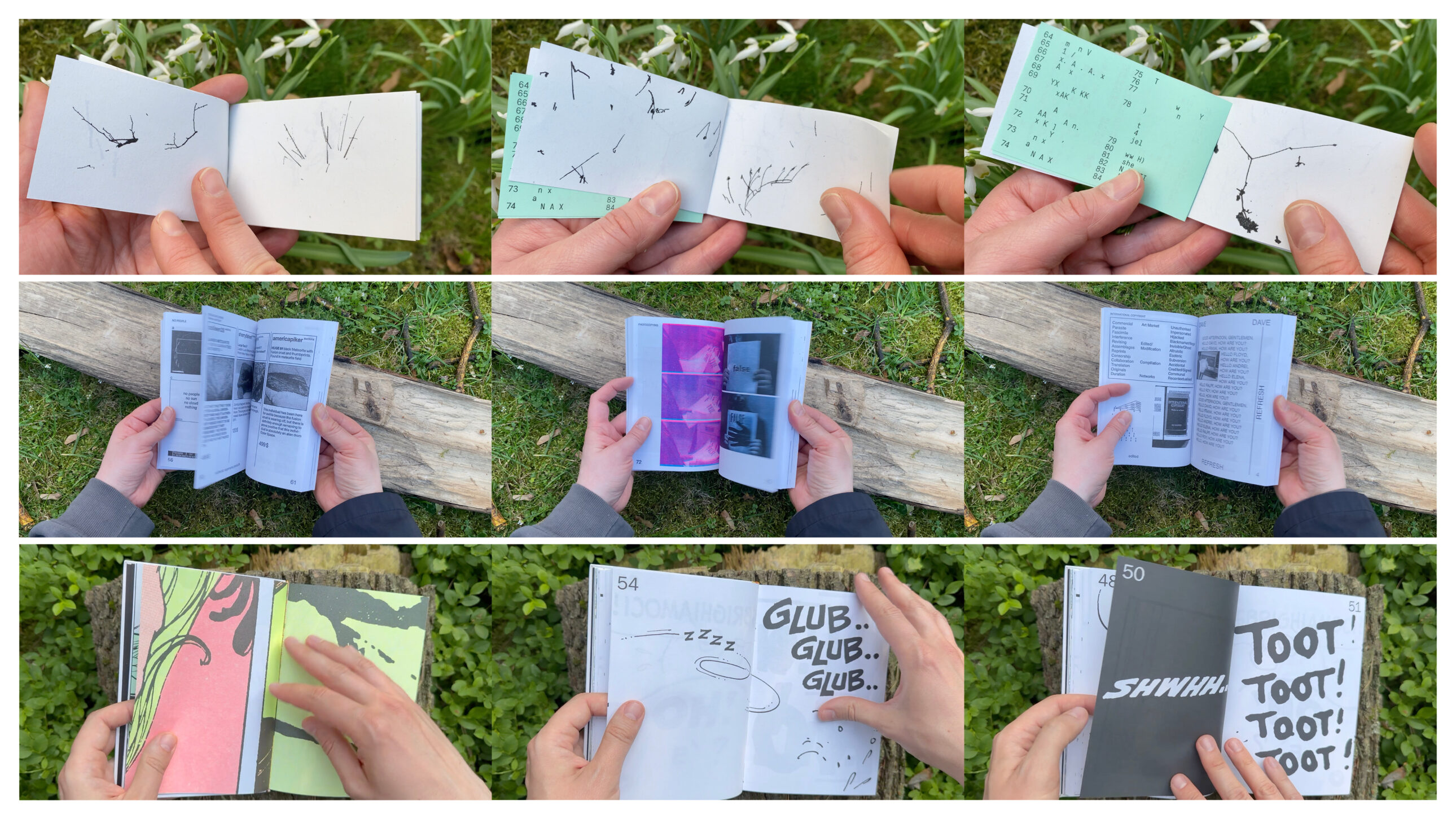 Was Der Schnee Stehen Lässt / Zang Pat Phwut 4’33 (2019)