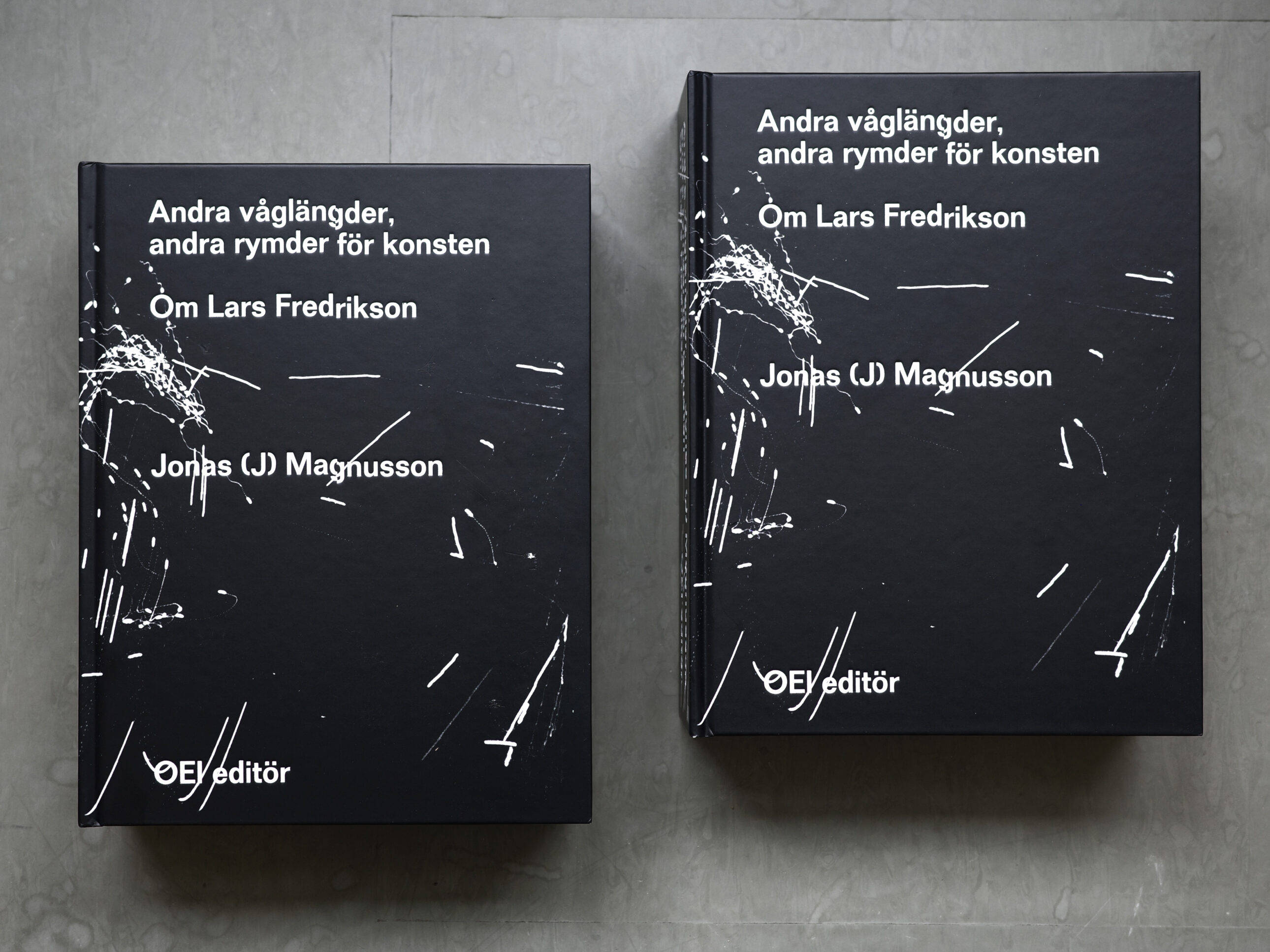 Andra våglängder, andra rymder för konsten. Om Lars Fredrikson