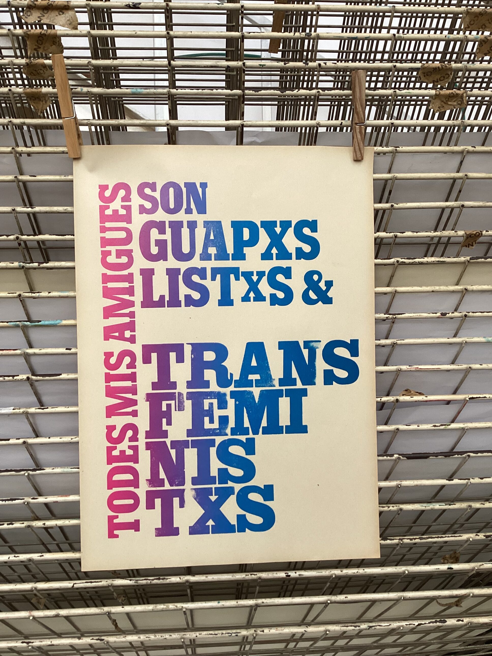 Letterpress posters